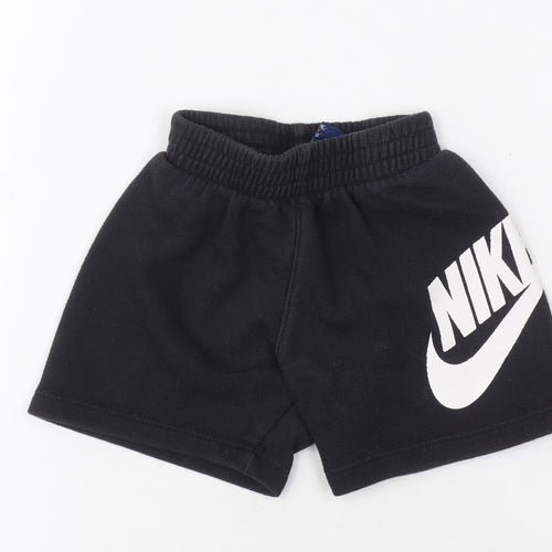Nike Unisex Baby Black Shorts 12-18M Activewear