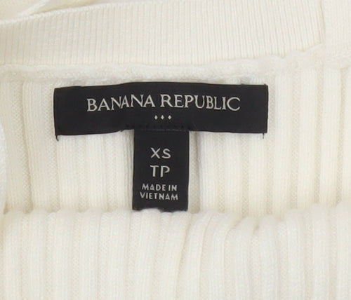 Banana Republic Women's Ivory XS Camisole Tank Top