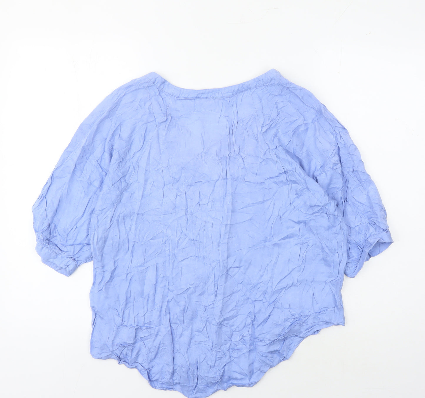 Joules Women's Blue Viscose Blouse UK 12