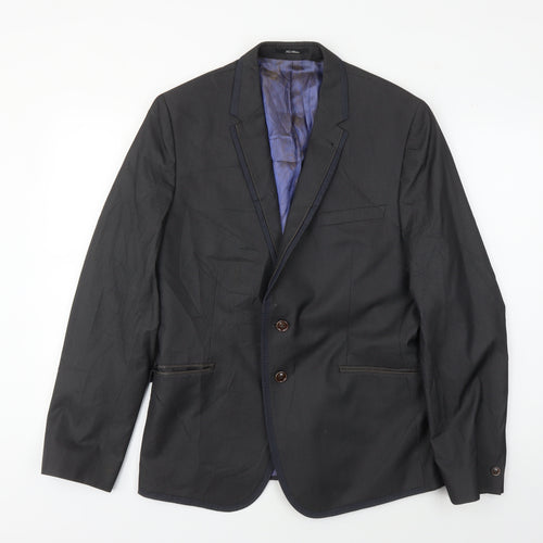 Ted Baker Men's Black Suit Jacket, Size 4