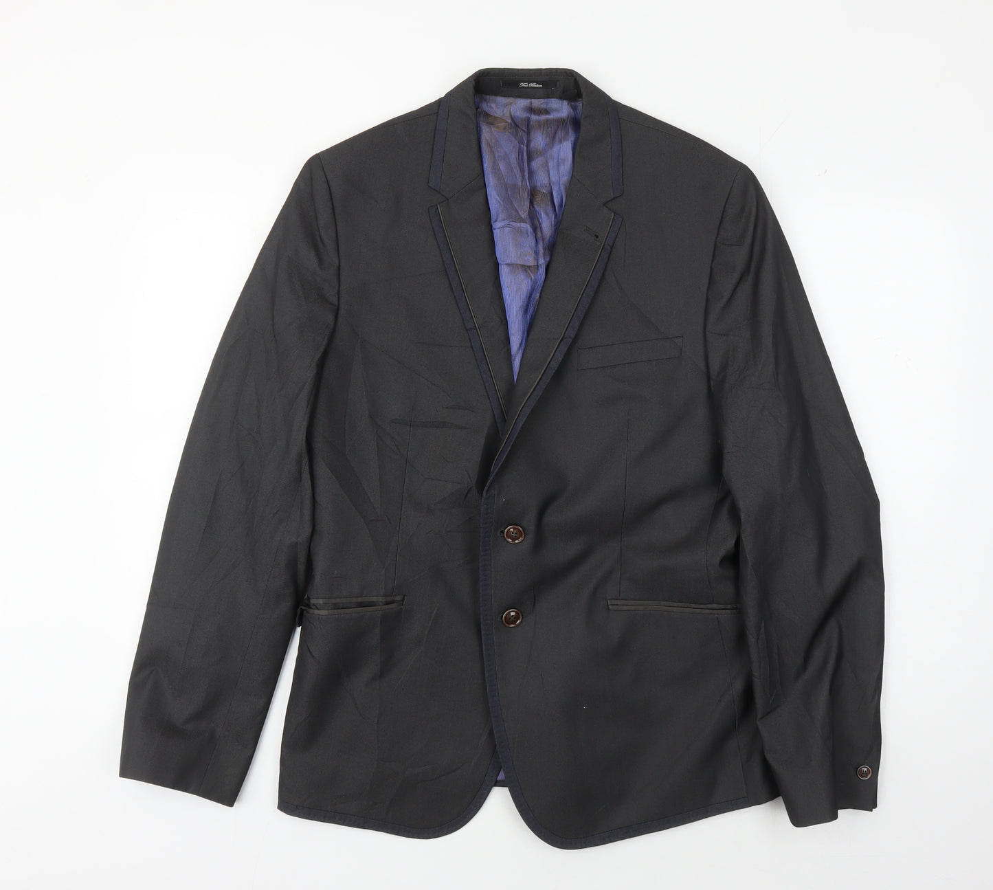 Ted Baker Men's Black Suit Jacket, Size 4