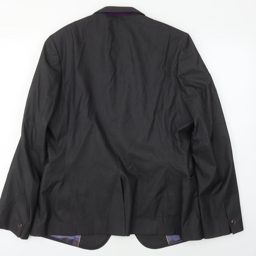 Ted Baker Men's Black Suit Jacket, Size 4