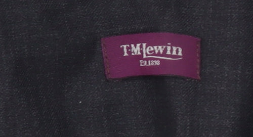 T.M.Lewin Black Wool Cashmere Women's Suit Jacket Size 10