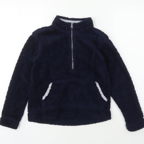 Regatta Unisex Kids Blue Fleece Henley Sweatshirt 9 Years