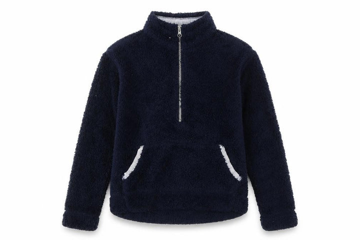 Regatta Unisex Kids Blue Fleece Henley Sweatshirt 9 Years