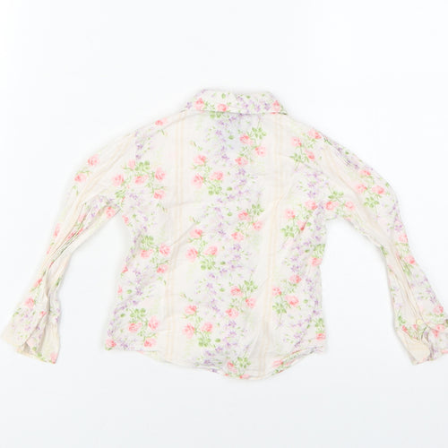 Ralph Lauren Girls Floral Blouse 3 Years Multicoloured Cotton