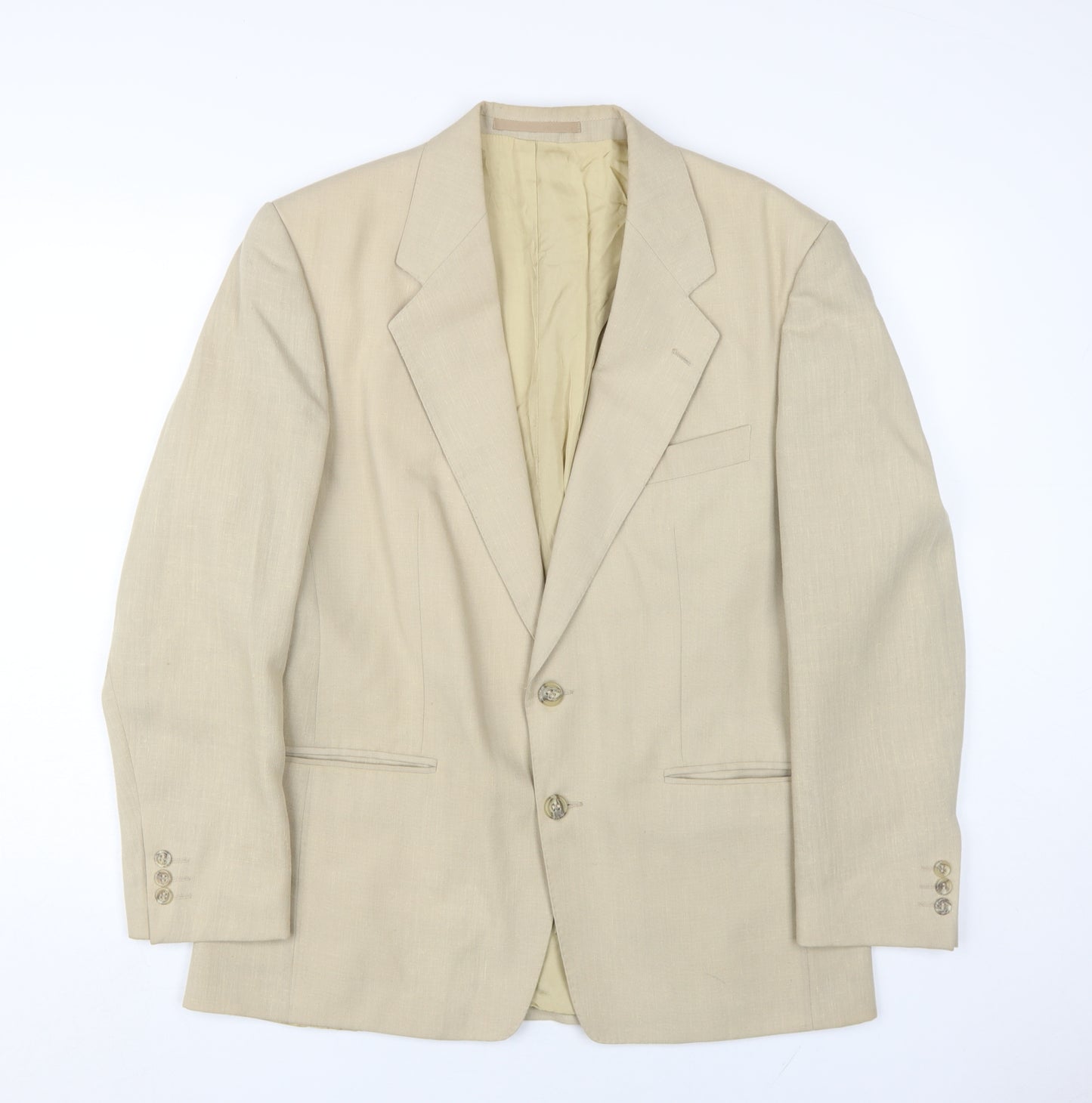 Austin Reed Men's Beige Blazer, 40S, Classic Fit