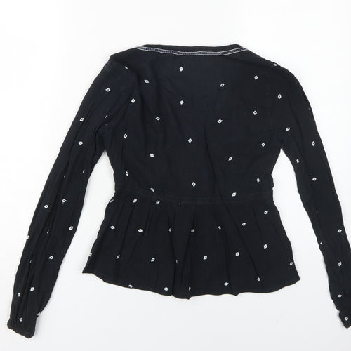 Abercrombie & Fitch Women's Black Tunic Blouse S