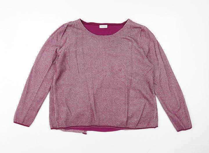 Eastex Women's Pink Knit Pullover Jumper, Size 18