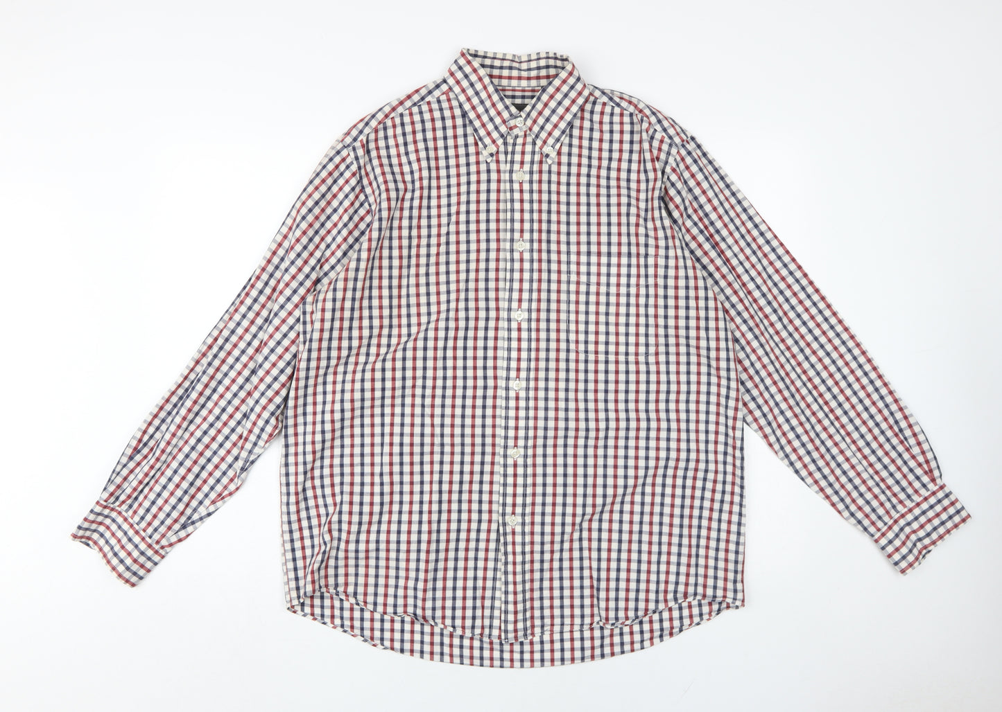 Van Heusen Mens Multicoloured Check Shirt M
