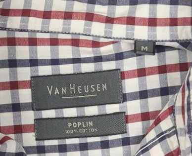 Van Heusen Mens Multicoloured Check Shirt M