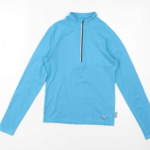 Trespass Women's Blue Sweatshirt 2XS Pullover Lightweight