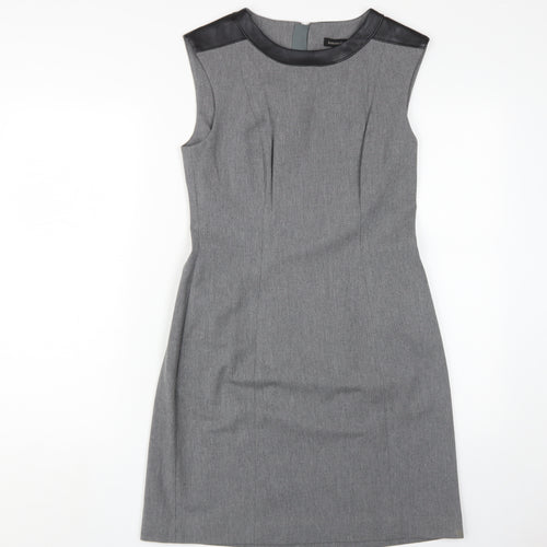 Banana Republic Women's Grey Sheath Dress Size 4
