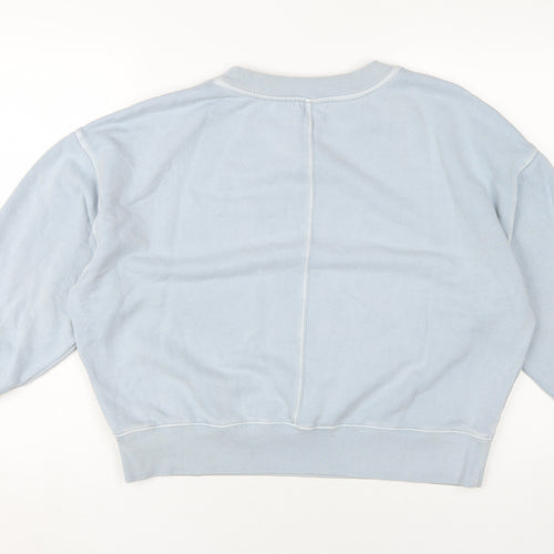 Hush Women's Blue Pullover Sweatshirt S