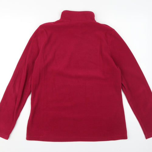 Regatta Women's Red Fleece Pullover Size 12