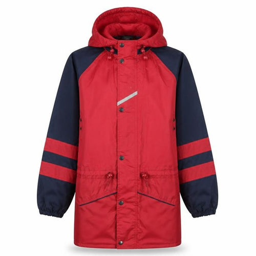 Regatta Unisex Red Rain Jacket, Size 34, Water Resistant