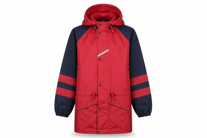 Regatta Unisex Red Rain Jacket, Size 34, Water Resistant