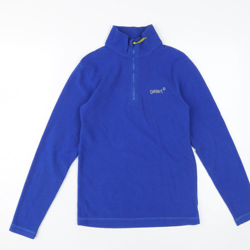 Gelert Boys Blue 1/2 Zip Fleece Sweatshirt 11-12 Years
