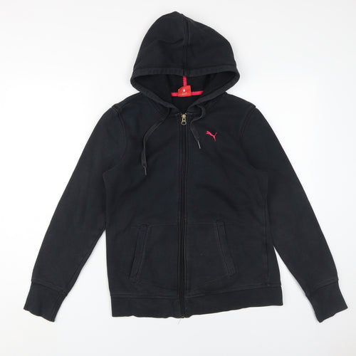 Puma Women's Black Full Zip Hoodie Size 12