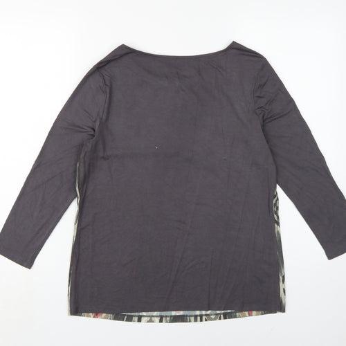 Laura Ashley Women's Geometric Tunic Blouse Size 10