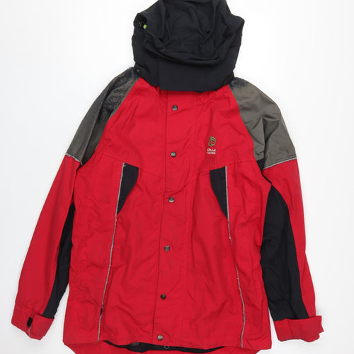 Craghoppers Red Men's M Windbreaker Jacket, Hooded