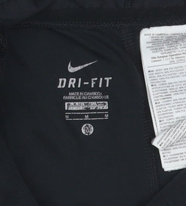 Nike Women's Black Compression Shorts M Athletic