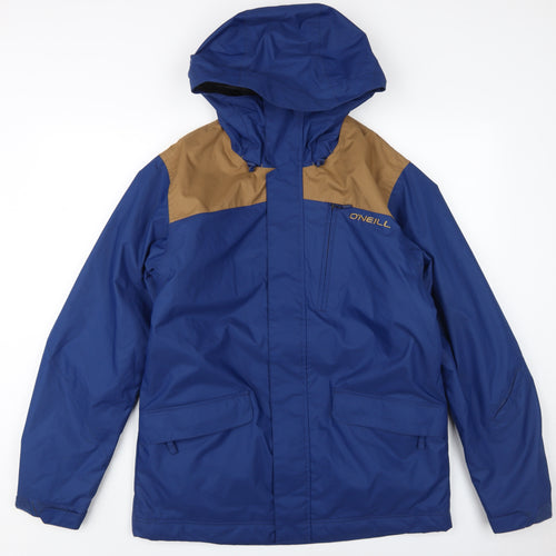 O'Neill Men's Blue Waterproof Rain Coat S