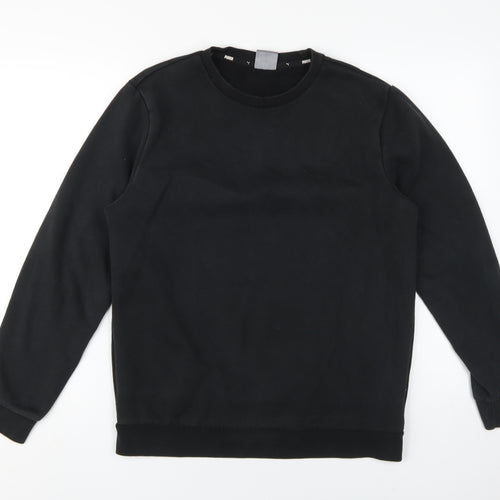 Puma Men's Black Medium Crew Neck Sweatshirt