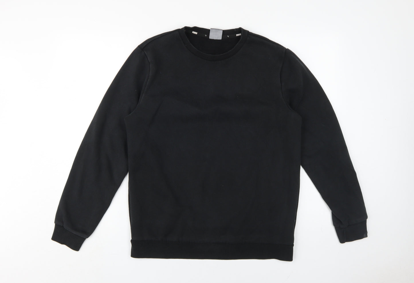 Puma Men's Black Medium Crew Neck Sweatshirt