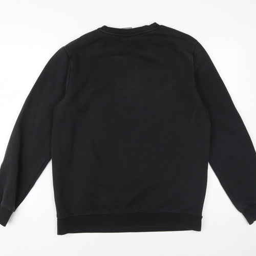 Puma Men's Black Medium Crew Neck Sweatshirt