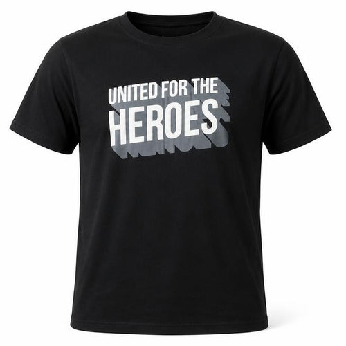 Manchester United Men's Black S T-Shirt, Sports Graphic