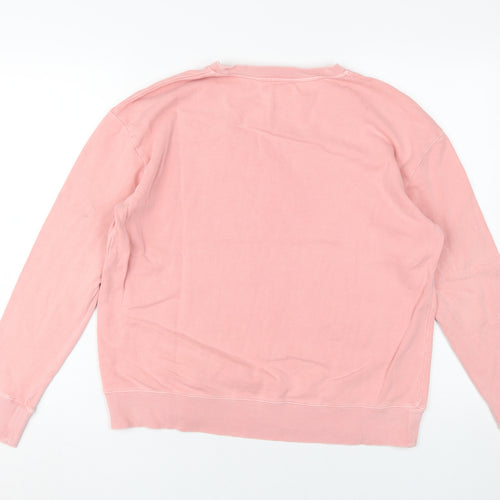 Hush Women's Pink Pullover Sweatshirt, Size S