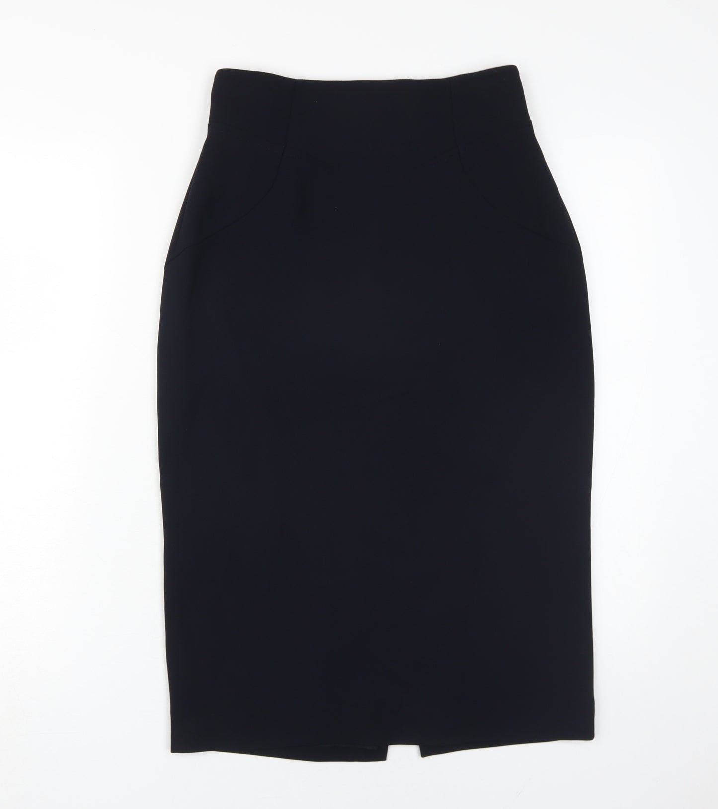 Hobbs Women Black Knee-Length Pencil Skirt Size 8