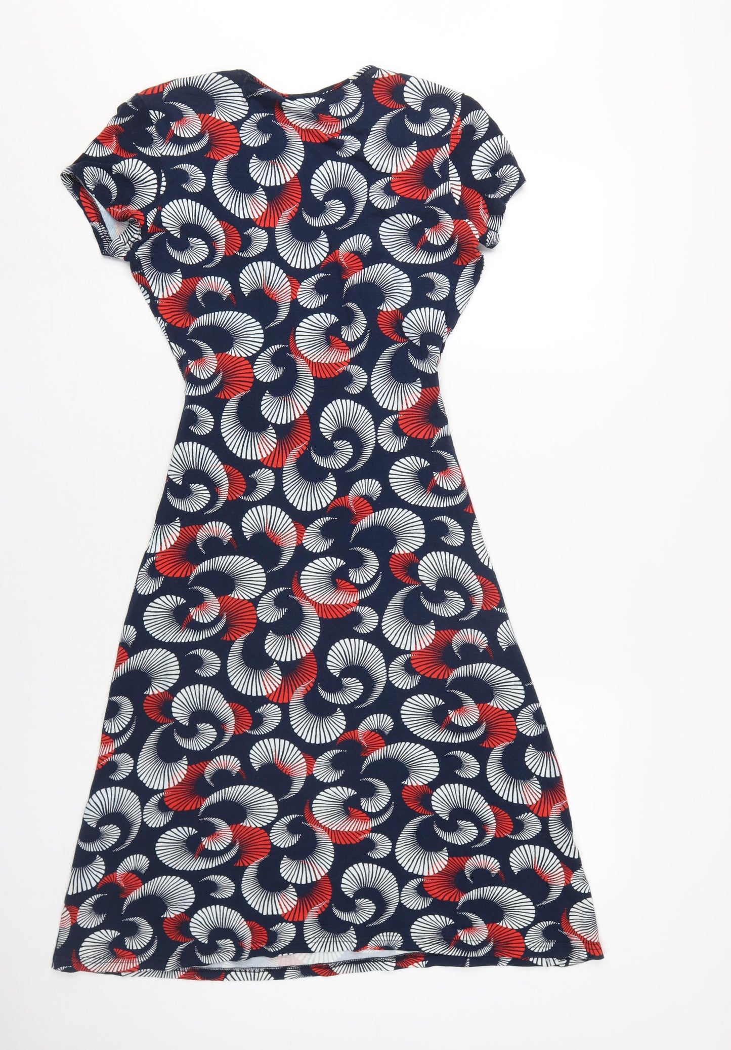Bella Moda Women's Multicoloured Wrap Dress Size 12