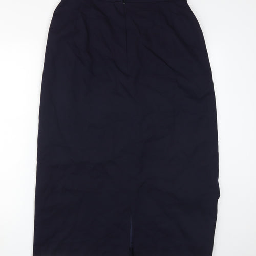 Next Collection Women's Long Blue Pencil Skirt Size 16