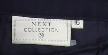 Next Collection Women's Long Blue Pencil Skirt Size 16
