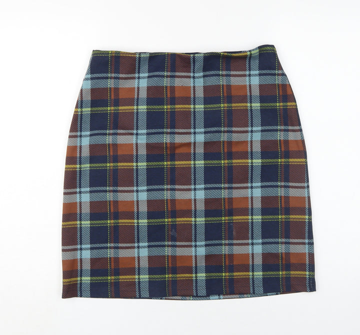 Marks and Spencer Women's Multicoloured Midi Pencil Skirt Size 12