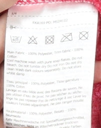 Regatta Red Unisex Pullover Sweatshirt L