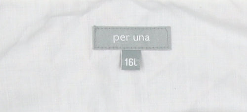 Marks and Spencer Women's Multicoloured A-Line Skirt Size 16