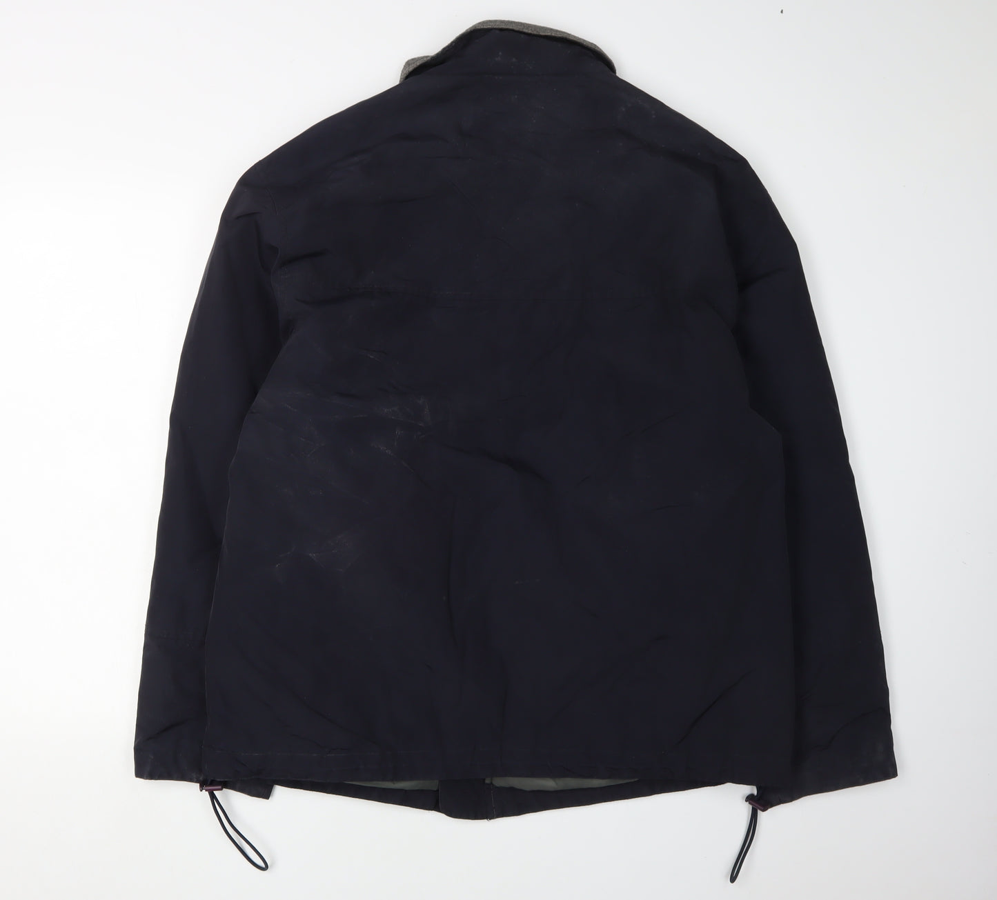 Racing Green Men's Black Windbreaker Jacket M