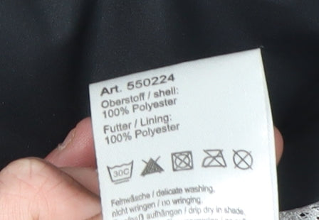 Golfino Women’s Black Casual Jacket Size 8