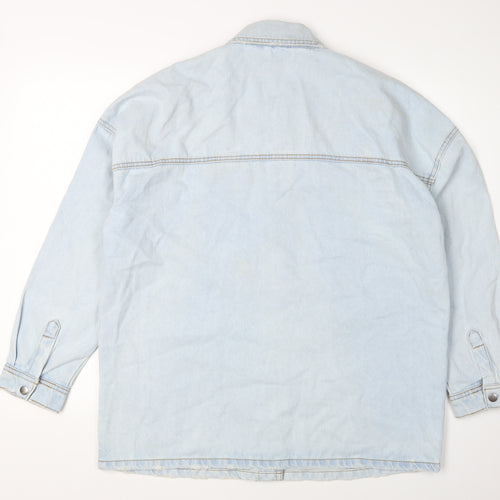 New Look Women's Blue Denim Jacket Size 10