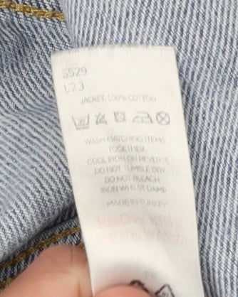 Michelle Keegan Women's Blue Denim Jacket Size 16