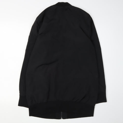 Hollister Men's Black Bomber Jacket M - Casual Style