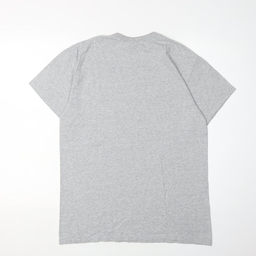 Disney Men Grey Medium Winnie the Pooh T-Shirt