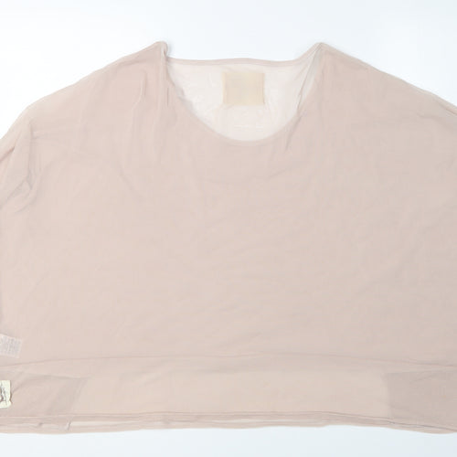 A Postcard From Brighton Women's Beige Relaxed Blouse Size 1
