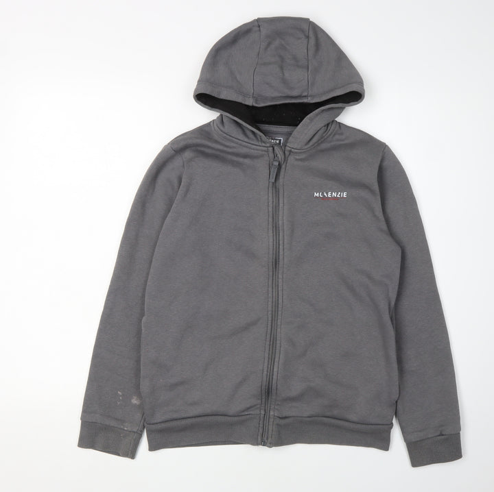 McKenzie Boys Grey Full Zip Hoodie 12-13 Years