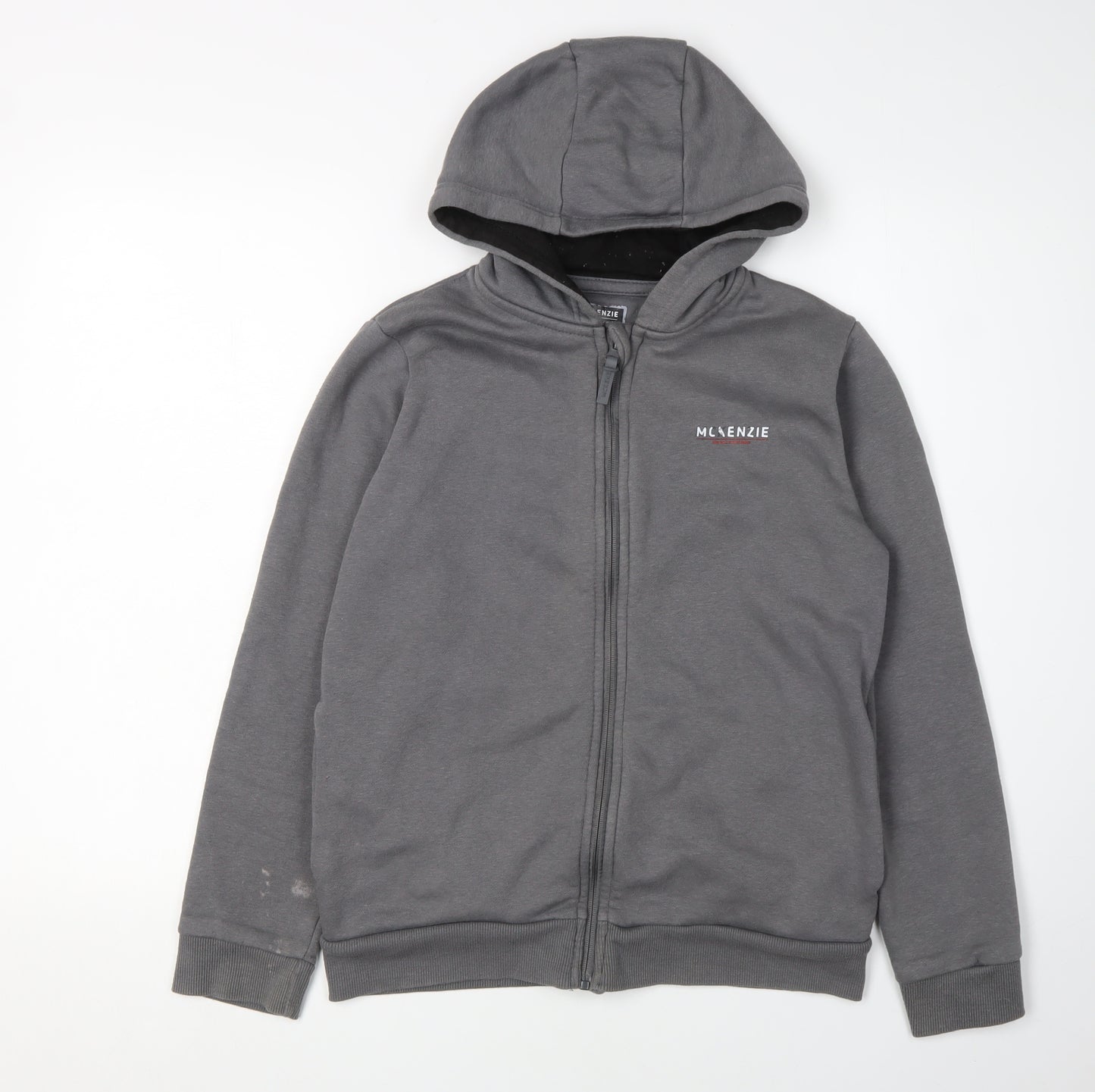 McKenzie Boys Grey Full Zip Hoodie 12-13 Years