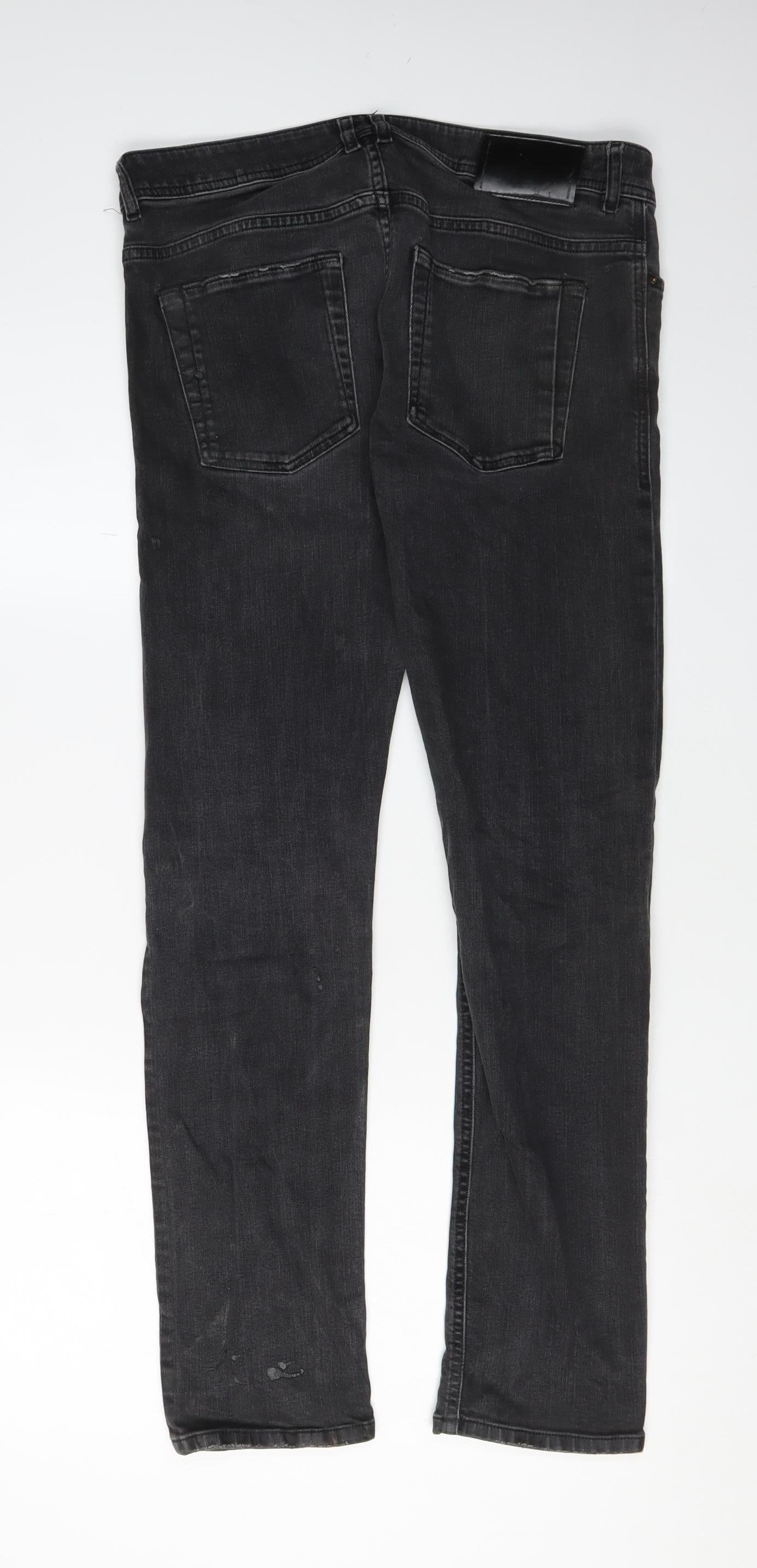 Diesel Black Gold Men's Black Skinny Jeans Size 30