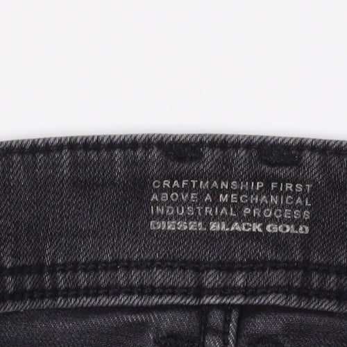 Diesel Black Gold Men's Black Skinny Jeans Size 30
